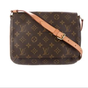Louis Vuitton Monogram (shoulder bag NOT crossbody)Musette Tango Short Strap